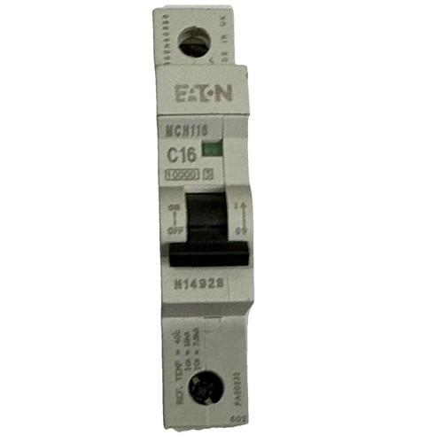 Eaton mch116 type 16a - 16a, pole