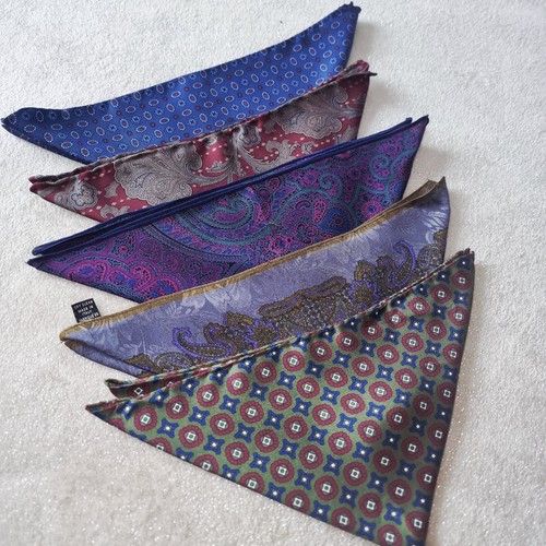 Job lot vintage silk - job, x5