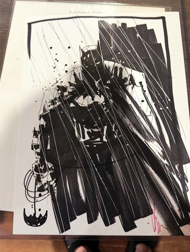 Jock original batman art x - art, 9