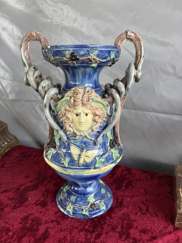 19th century french - french, majolica
