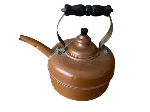 Vintage copper kettle 27cm - vintage, x