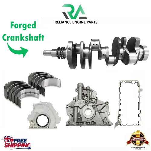 Forged crankshaft with - with, other