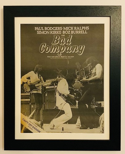Bad company - bad, company+bad