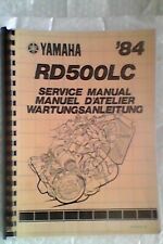 yamaha rd 500 lc workshop manual "SEE DESCRIPTION"