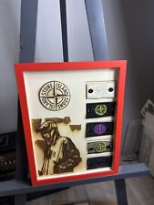 Stone Island Engraved Collection Plate +badges
