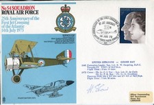 Great War, RAF & 1st KLM airline pilot who gave Douglas Bader a job signed cover