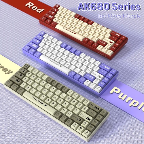 Ajazz ak680 wired hotswap - ajazz, 65%