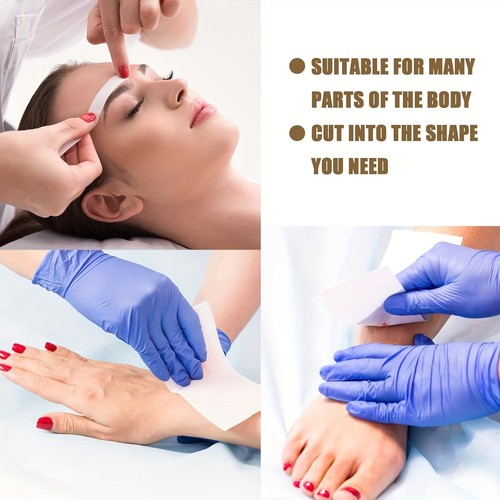 100 paper strips wax waxing - wax,