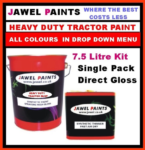 Tractor paint 5 - tractor, 7.5