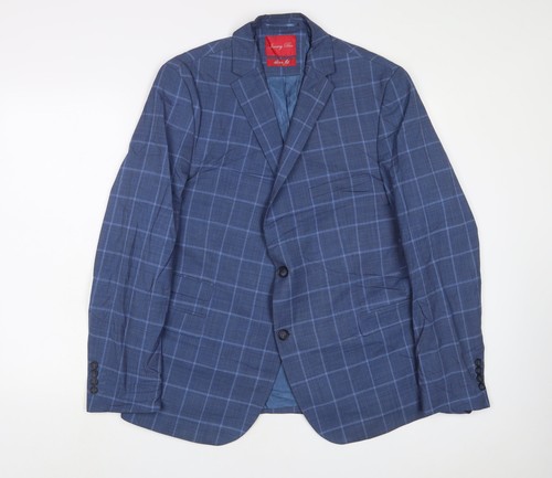 Jimmy bee mens blue plaid - mens,