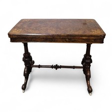 Walnut Games Table Console