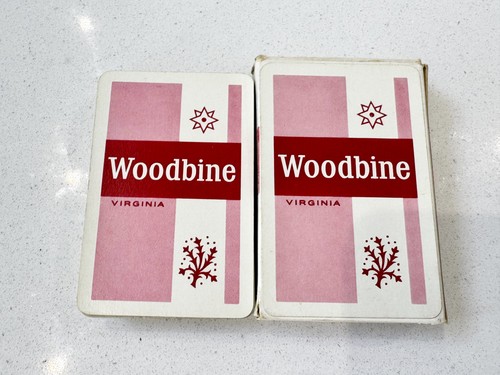 Vintage woodbine playing - woodbine, cards