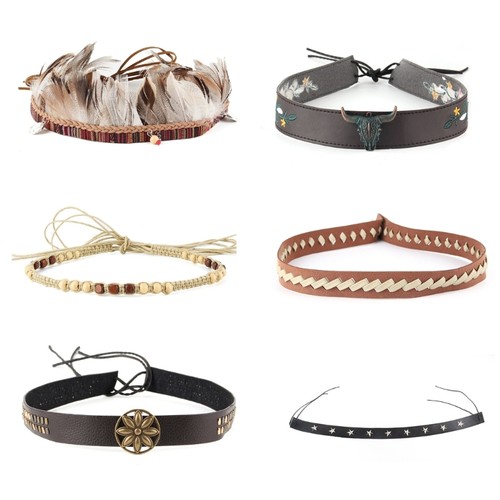 Western hat belt - belt, straw
