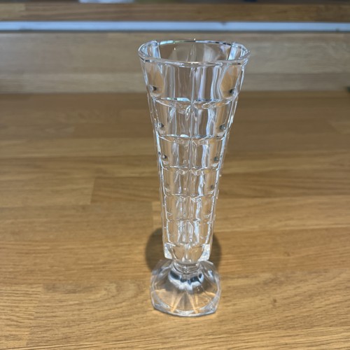 17cm footed pressed glass - footed,