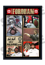Andy Fordham Darts Legend A4/A3 Print Memorabilia/Collectable signed #222