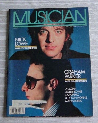 Vintage magazine musician 1982 - musician,