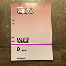 Factory Saab 900 Service