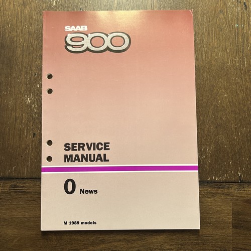 Factory saab 900 service - saab,