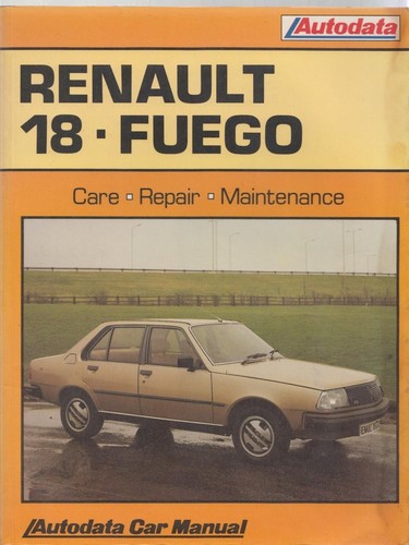 Renault fuego 6 2 0 - 1.6, 2.0