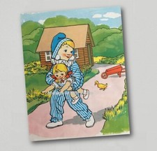 Fridge Magnet Andy Pandy Retro