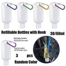 3pcs Refillable Plastic Travel