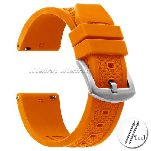 Premium silicone watch strap - watch,