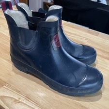 Joules Original Women’s Blue Wellibob Rain boots 9 Outdoor Waterproof Equestrian