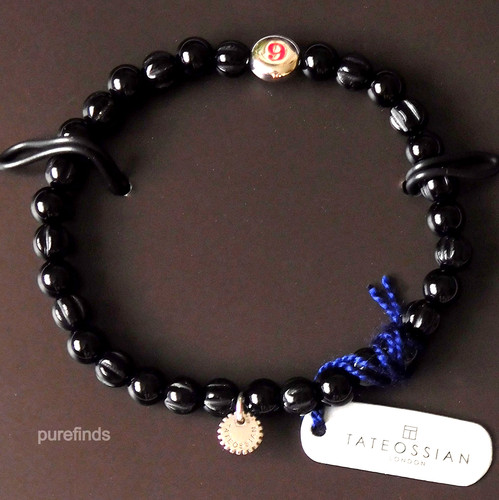 Tateossian london black - london, agate