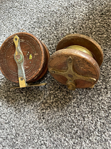 Lot vintage wooden fly - lot, of