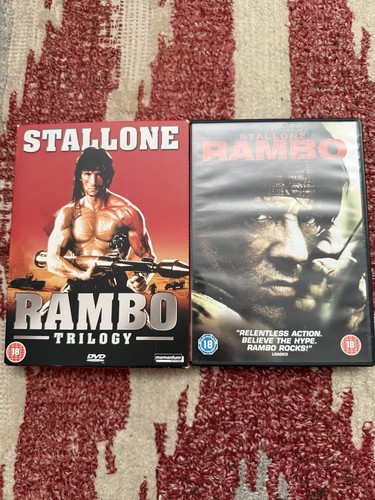 Rambo trilogy dvd set - rambo,