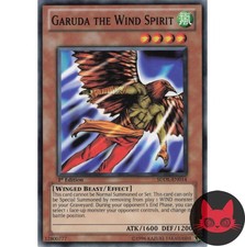 Yugioh Garuda the Wind Spirit SDDL-EN014 Common 1st Edition NM