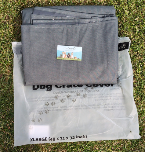 Furdreams fabric dog crate - fabric,