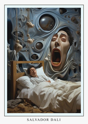 Large size salvador dali - size,