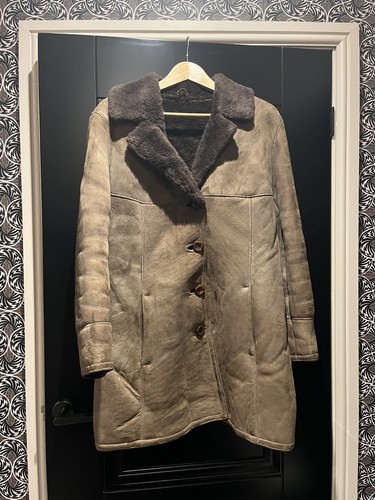 Vintage genuine sheepskin - genuine, coat