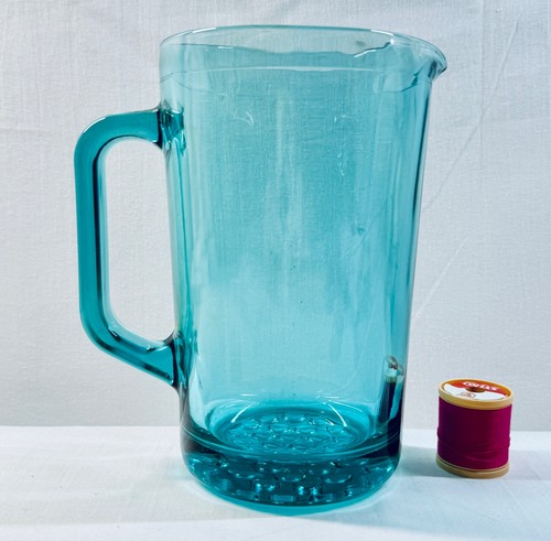 Hobnail vintage blue glass - hobnail,