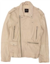 Zara mens military leather - zara,