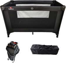 Extra Large Travel Cot, 60x120cm (Baby Playpen) - Versatile Comfort for Your Bab