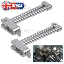 2x Brake Flexi Pipe Clamp Bar