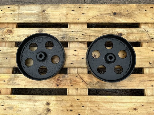 Pair vintage cast iron - vintage,