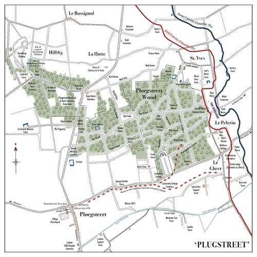 Ploegsteert plugstreet ww1 - ploegsteert,