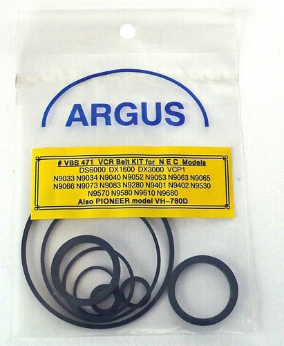 Vcr belt kit for nec - vcr, n9033
