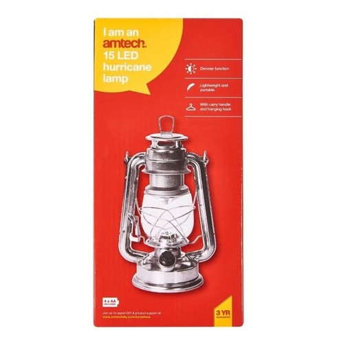 Led hurricane lamp - hurricane, 15