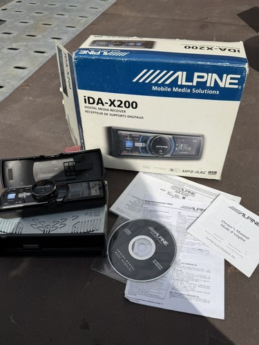 Alpine ida x200 mp3 - alpine, ida-x200