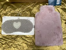 NEW M&S Pink Faux Fur Mini Hot