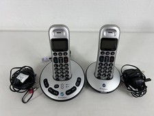BT Freelance XT3500 Twin Digital Cordless Phone, Answerphone & Charger Pat Test