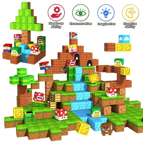 Magnetic building blocks 54pcs - blocks,