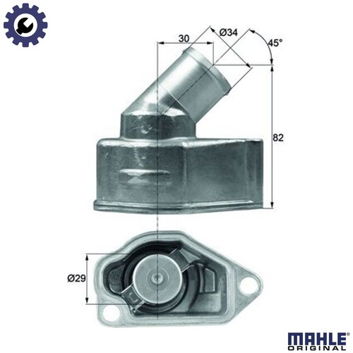 Thermostat coolant 87 for - thermostat, ti