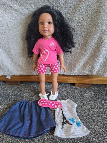 Design friend doll with - a,