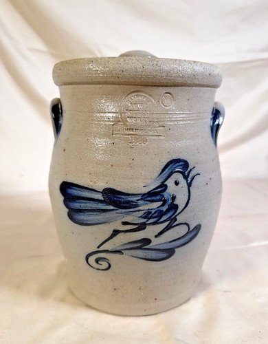 1989 rowe pottery works cobalt - 1989,