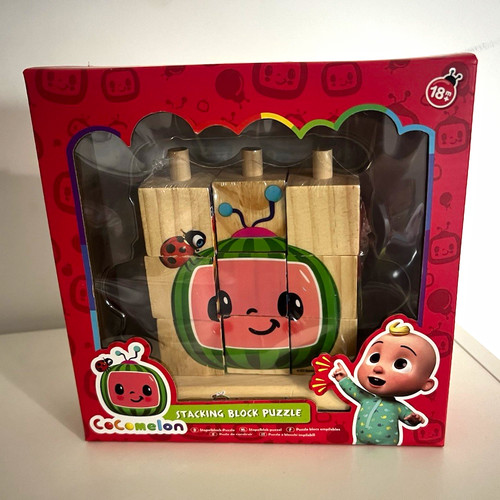 Cocomelon wooden stacking - wooden,
